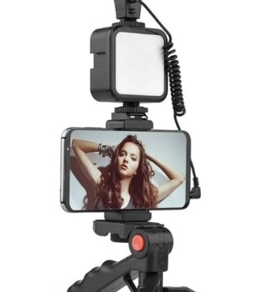 Video camera Kit with microphone, mini tripod tripod stand